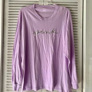Pink Victoria’s Secret Long Sleeve Shirt